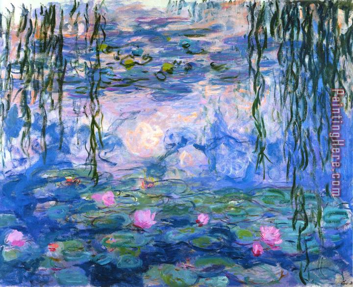 Claude Monet Waterlilies 1919